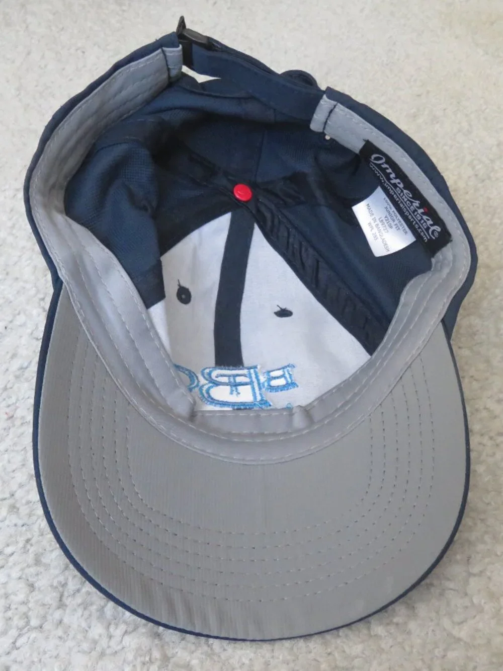 Imperial  Junior Fit Y210P Navy Blue Unisex Baseball Multifunction Sport Cap Hat